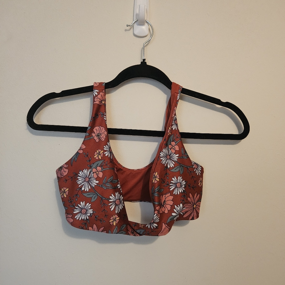 Floral Sports Bra